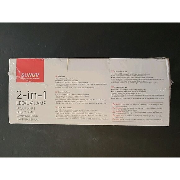 SUNUV UV LED Nail Lamp, Gel UV Light Nail Dryer for Gel Nail Polish SUN9C NEW - Picture 3 of 7